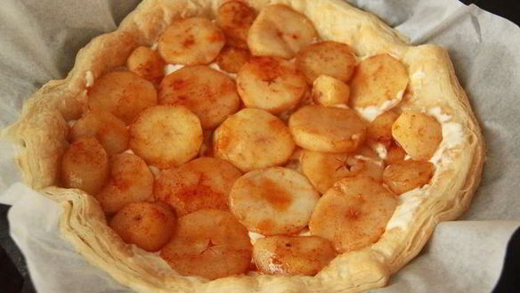 ШАГ 5. болгарский пирог с грушами