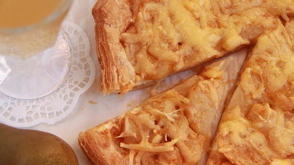 ШАГ 7. болгарский пирог с грушами