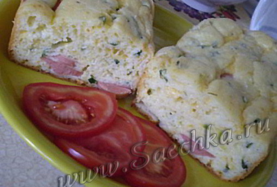 Быстрый сырный пирог