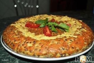 Чечевично-картофельный пирог