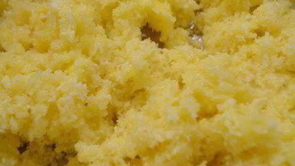 ШАГ 3. чернично-кокосовый пирог