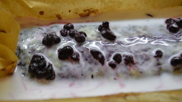 ШАГ 4. чернично-кокосовый пирог