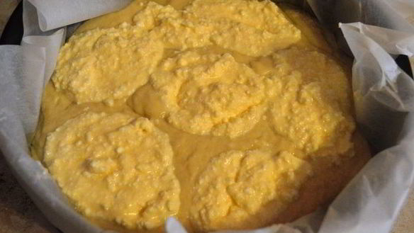 ШАГ 5. домашний пирог творожно-персиковое блаженство