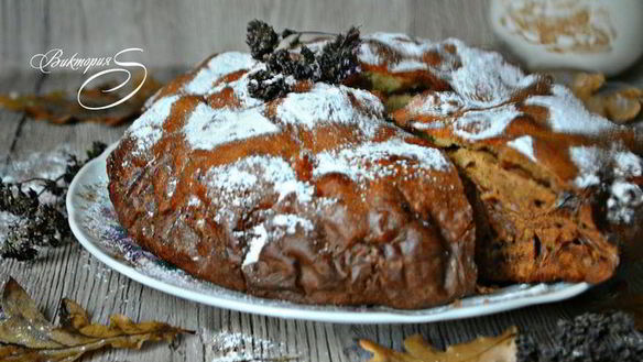 ШАГ 5. французский деревенский пирог с медом