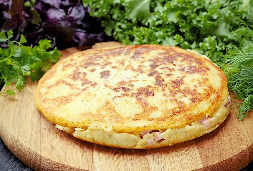 Итальянский картофельный пирог