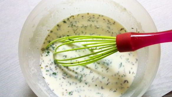 ШАГ 3. киш с фенхелем, цукини и луком