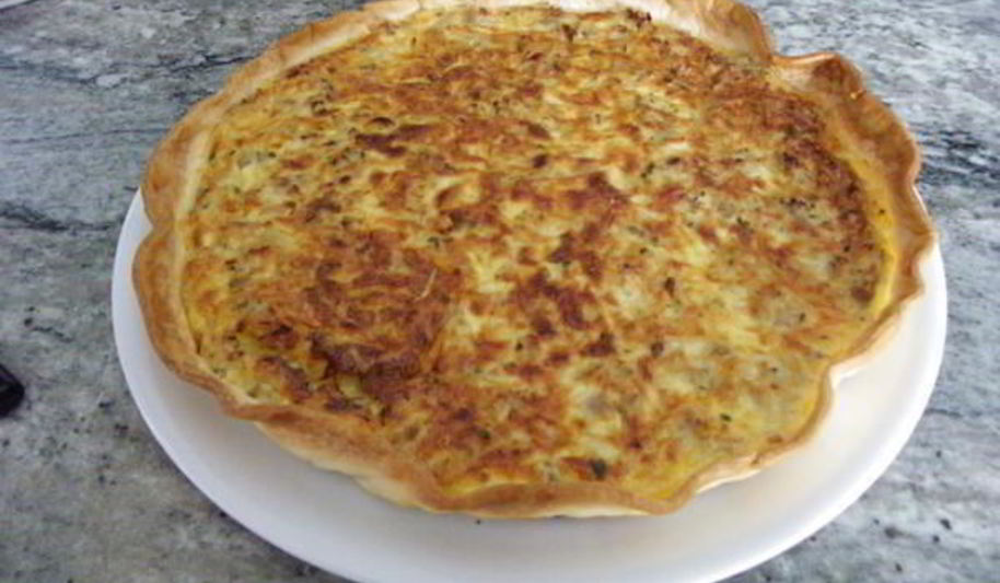 Рецепт киш с тунцом