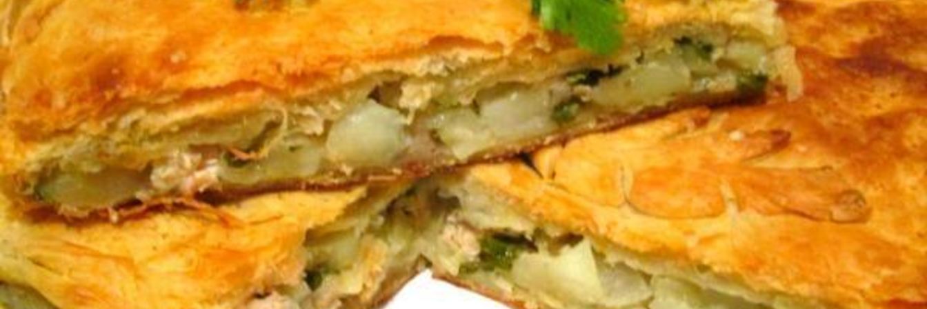 Кубете — пирог с мясом и картошкой