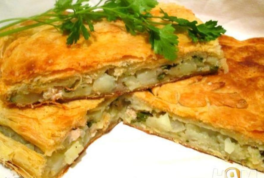 Кубете — пирог с мясом и картошкой
