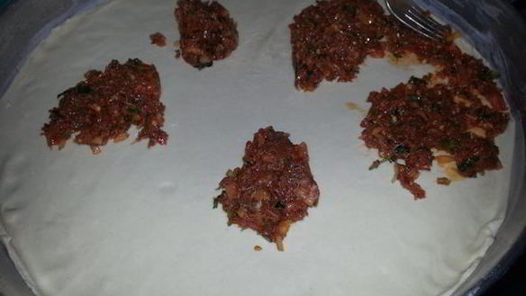 ШАГ 7. кыймалы берек — турецкий пирог с мясом