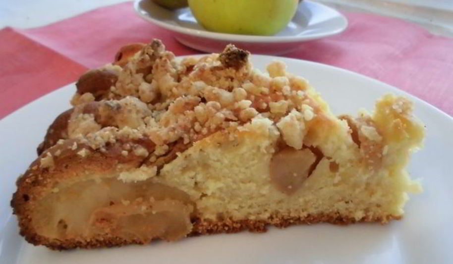 Рецепт легкий яблочный пирог