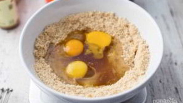 ШАГ 3. миндально-яблочный пирог