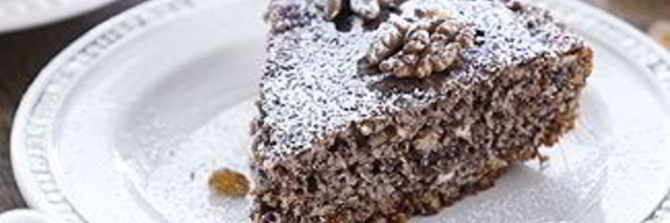 Ореховый пирог в мультиварке