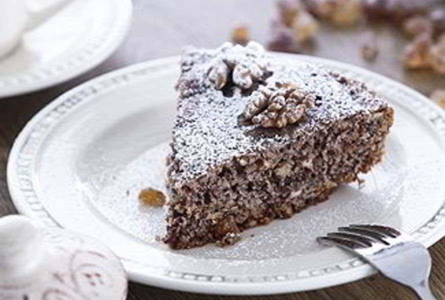 Ореховый пирог в мультиварке