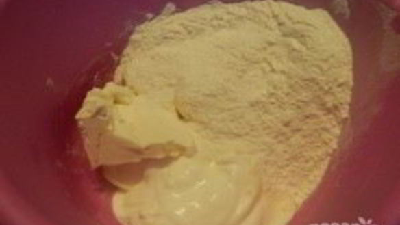 ШАГ 2. открытый пирог с сайрой