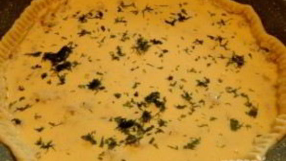 ШАГ 10. открытый пирог с сайрой