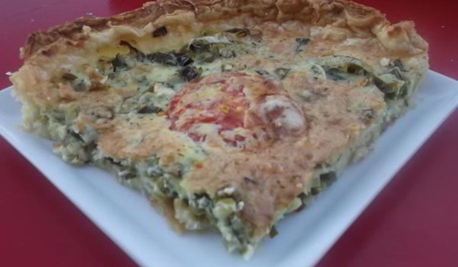 Рецепт пай пирог из лука-порея