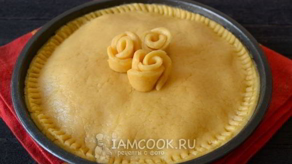 ШАГ 11. песочное тесто для курника