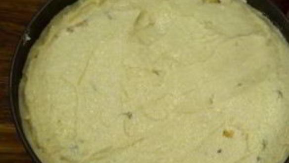 ШАГ 4. песочный пирог с персиками