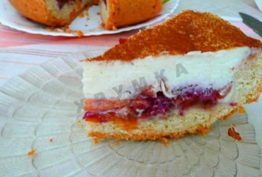 Песочный пирог в мультиварке