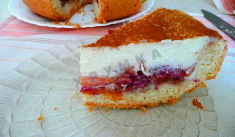 Рецепт песочный пирог в мультиварке