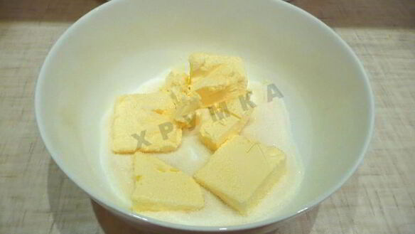 ШАГ 2. песочный пирог в мультиварке