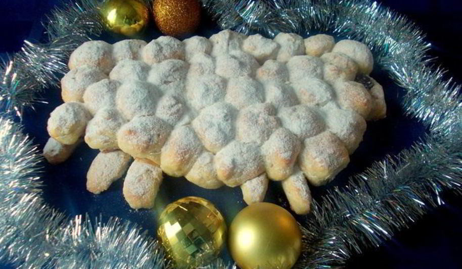 Рецепт пирог барашек