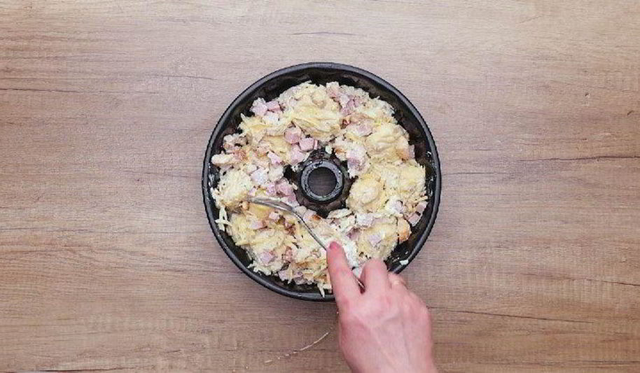 Рецепт пирог из дрожжевого слоеного теста