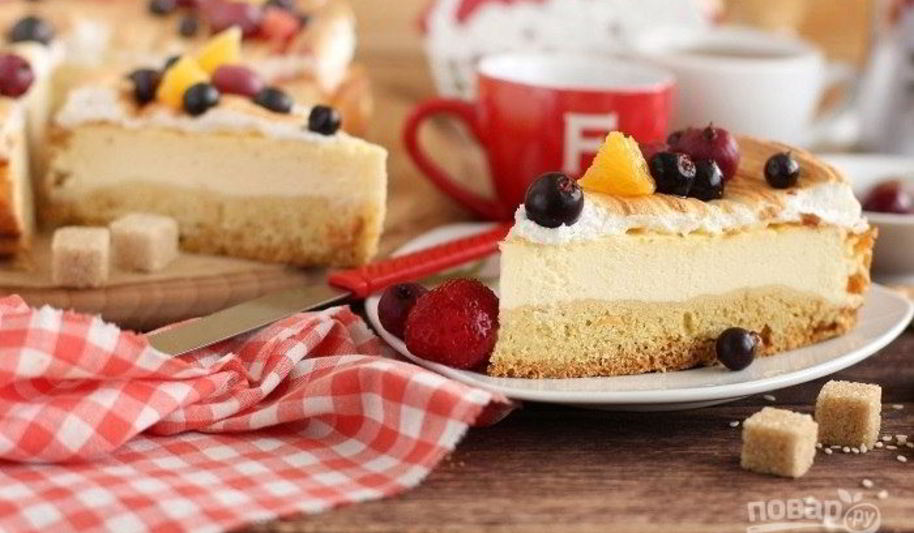 Рецепт пирог из мягкого творога