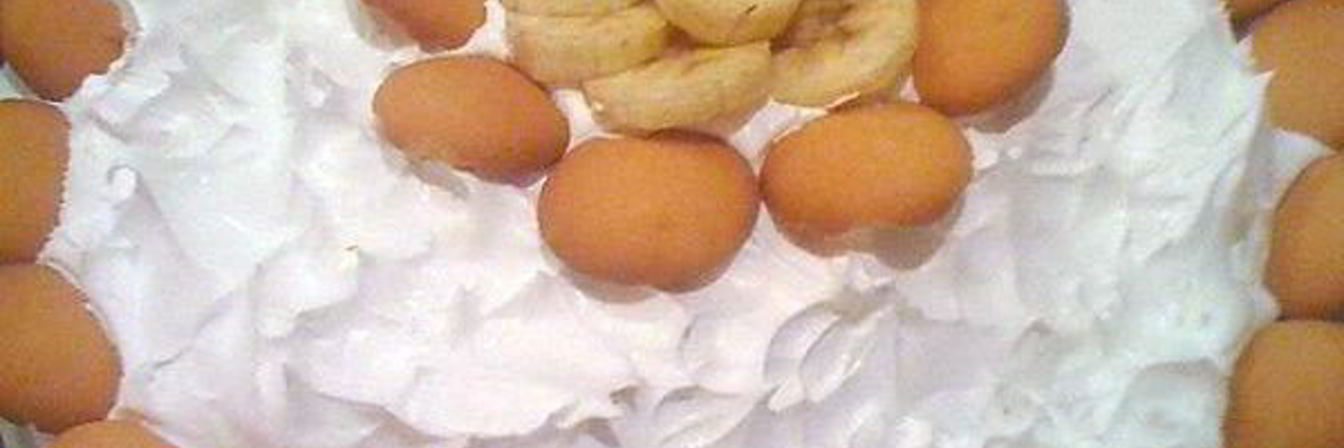 Пирог-пудинг с бананом