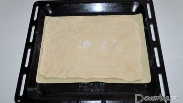 ШАГ 2. пирог с фруктами из теста без подъема