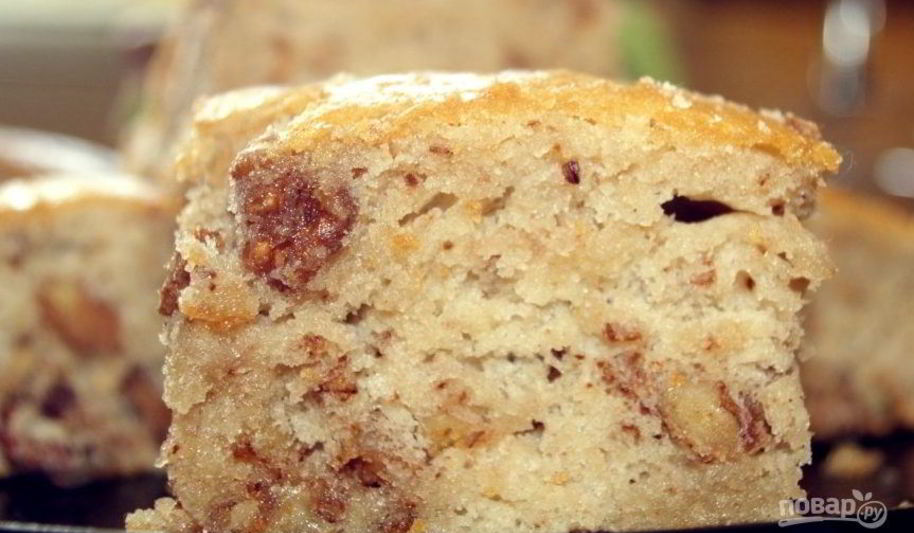 Рецепт пирог с грецкими орехами