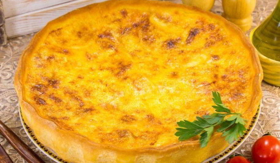 Рецепт пирог с грибами и картофелем