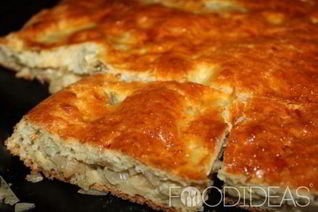 Пирог с капустой и яйцом