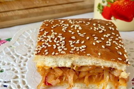 Пирог с капустой