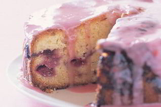 Пирог с малиной