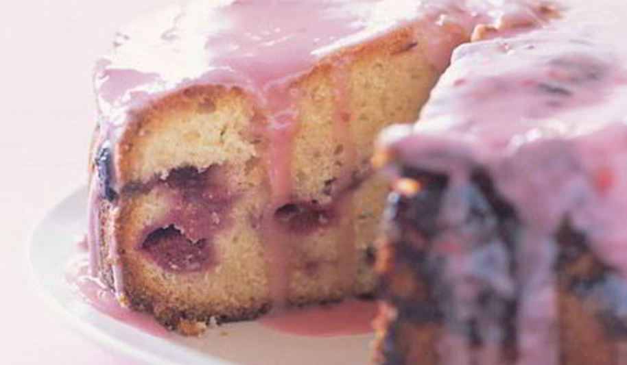 Рецепт пирог с малиной