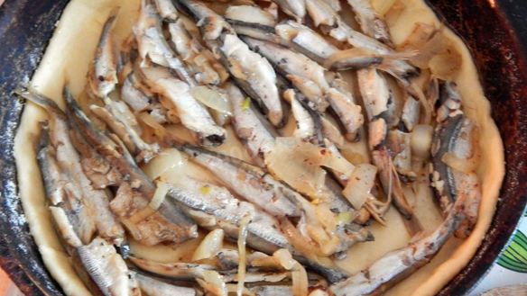 ШАГ 11. пирог с мойвой