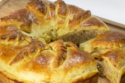 Пирог с тунцом