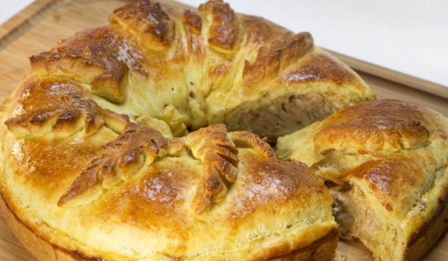 Рецепт пирог с тунцом