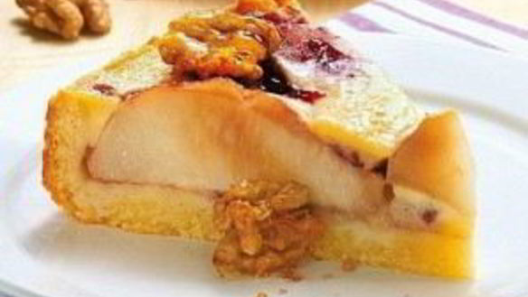 ШАГ 6. пирог с творогом и грушей