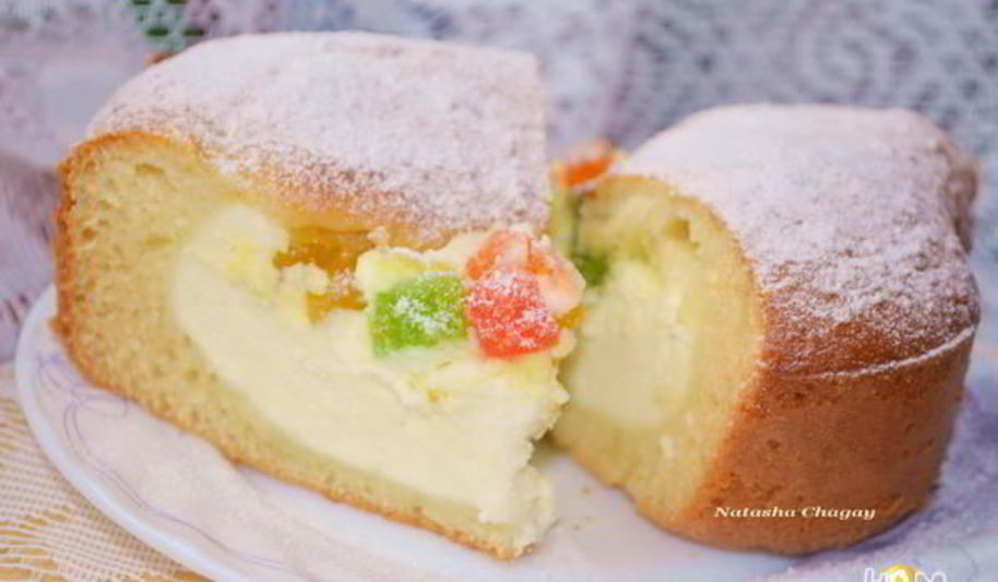 Рецепт пирог с творожной начинкой