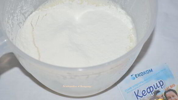 ШАГ 3. пирог с творожной начинкой