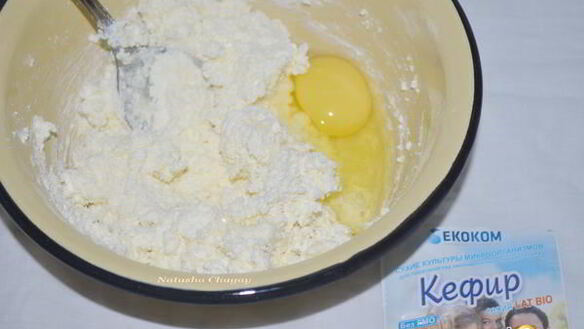 ШАГ 4. пирог с творожной начинкой