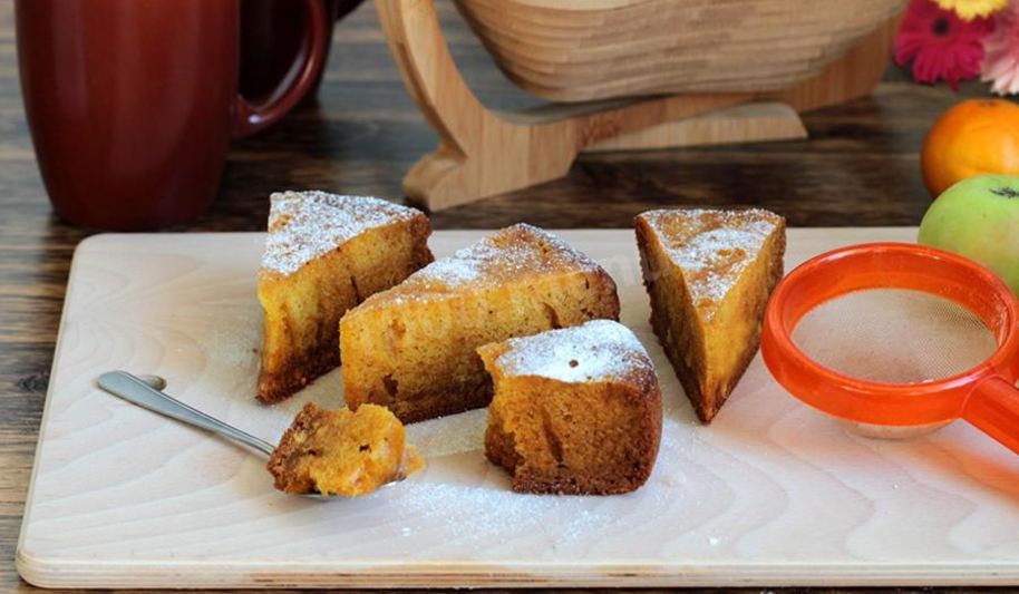 Рецепт пирог с тыквой в мультиварке