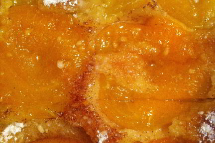 Пирог с яблоками и абрикосами