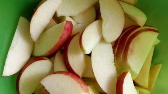 ШАГ 4. пирог с яблоками и фруктовым пюре