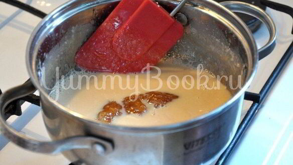 ШАГ 5. пирог с яблоками, карамелью и шоколадом