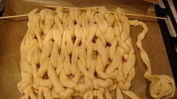 ШАГ 8. пирог шарфик