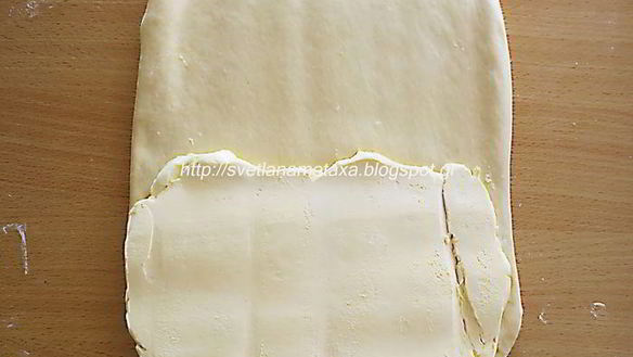 ШАГ 8. пирог спираль с мясной начинкой